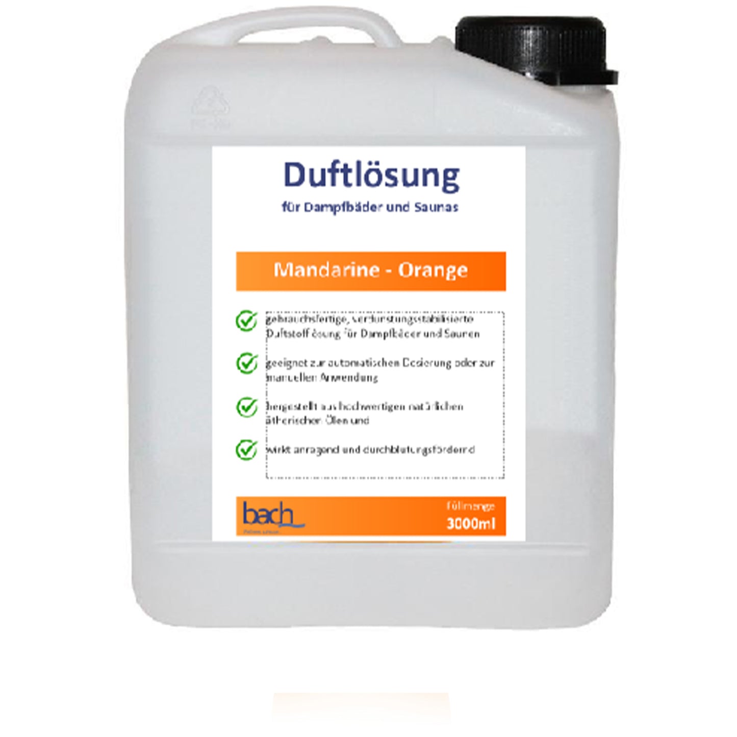 Dampfduft - Mandarine-Orange 3L