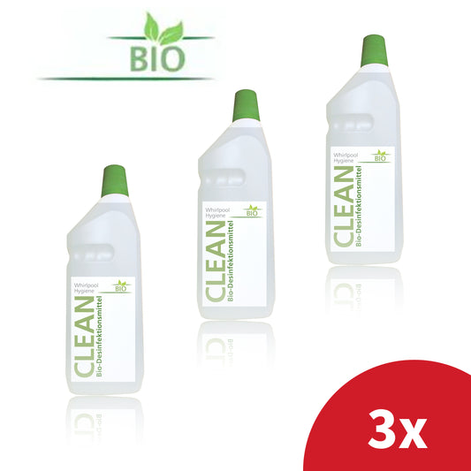 Bio Whirlwannen Desinfektionsmittel 3er Set